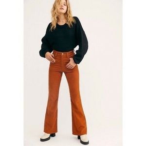 Levi's Ribcage Flare Leg Corduroy Pants Cords